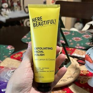 NEW Here Beautiful Exfoliating Facial Polish